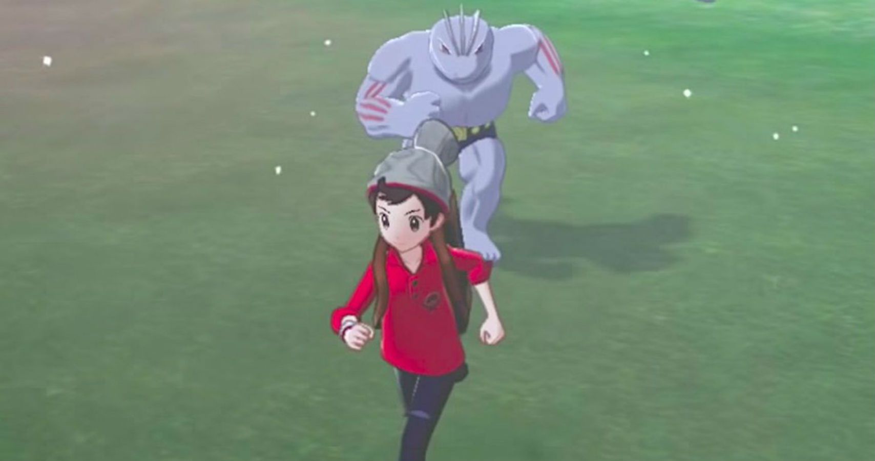 In Pokémon Sword & Shield, Machoke Will Chase You Down And