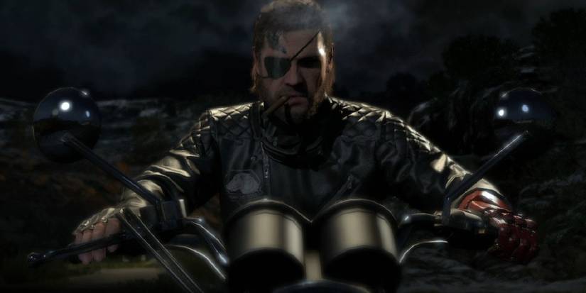 Metal Gear Solid 5 Phantom Phantom Boss on Motorcycle.