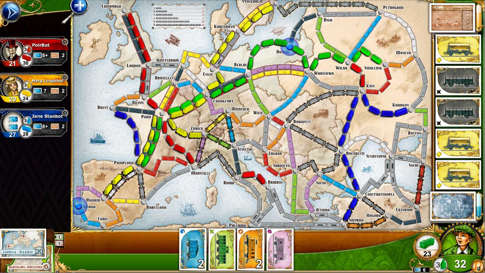 Train Ride Game Complex Board Games Even Casual Players Will Enjoy