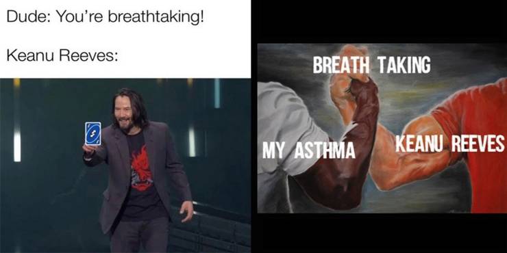 Pewdiepie Gushes Over Keanu Reeves E3 Appearance Teases Meme