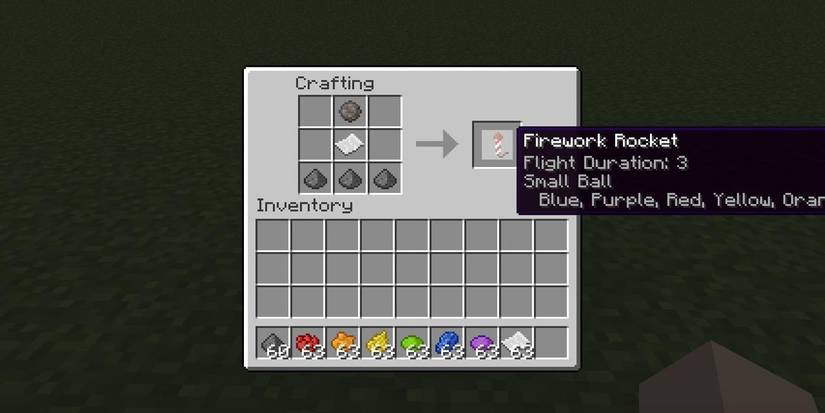 Rust Firework Crafting Minecraft: A Guide On How To Make Fireworks