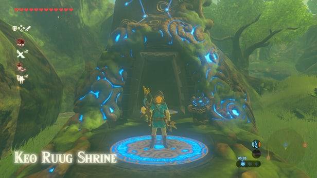 Breath Of The Wild How To Find And Clear The Keo Ruug Shrine