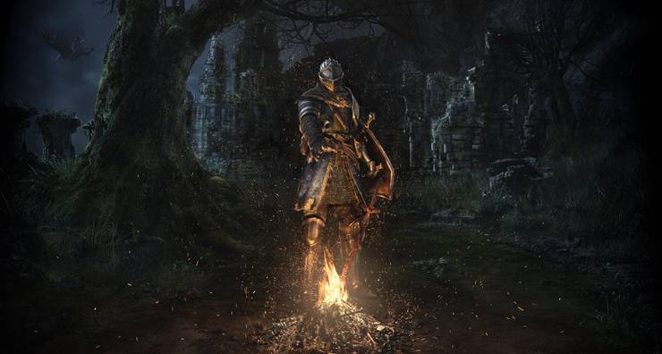 Fuego de Dark Souls