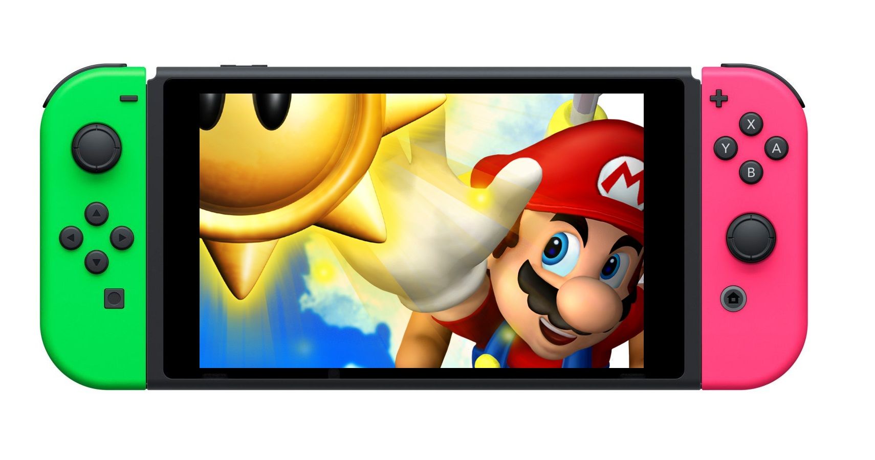 can you get super mario sunshine on switch