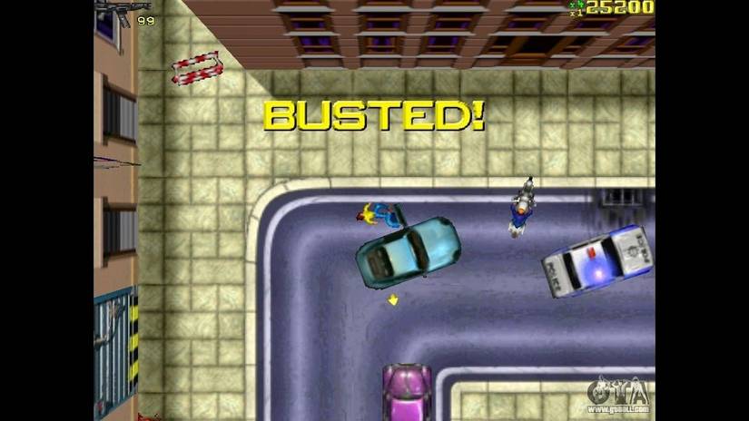jugabilidad grand theft auto 1