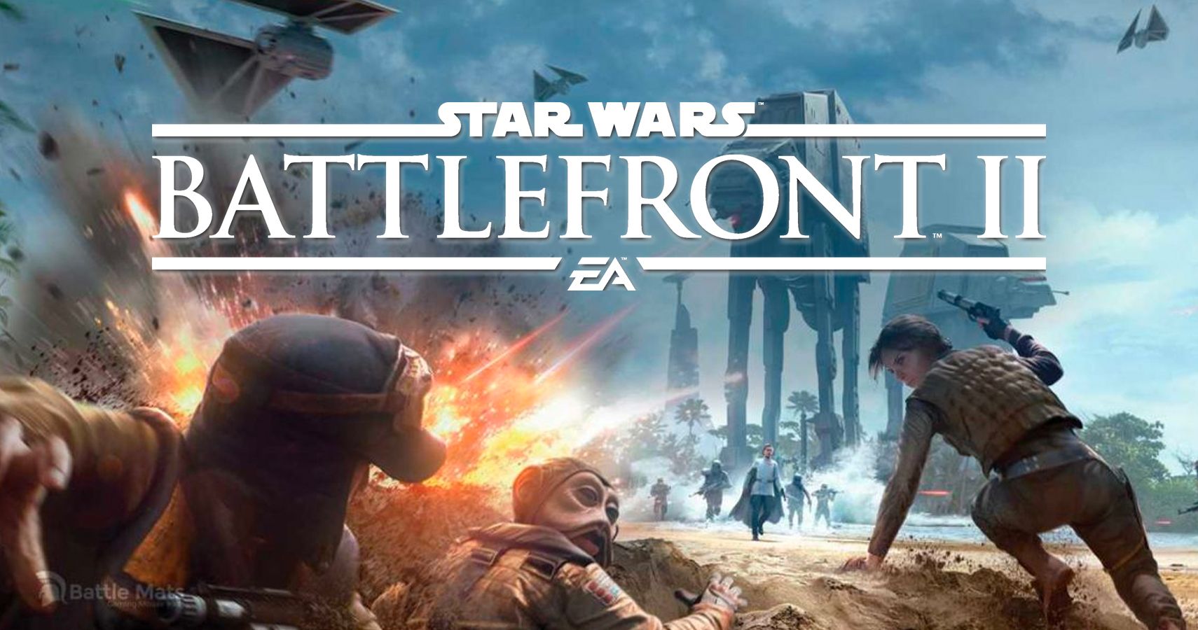 Jeu Star Wars Battlefront 2 Pour PC - Version Neuve Scellée, Action Et Combats En Ligne