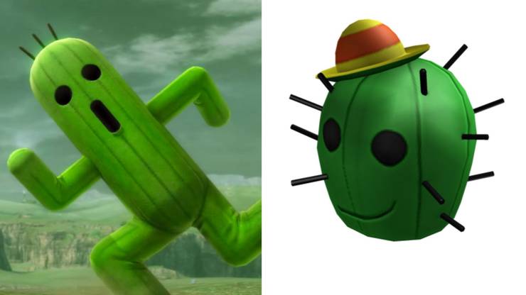 Final Fantasy 10 Things You Didn T Know About Cactuar Thegamer - roblox japanese hat