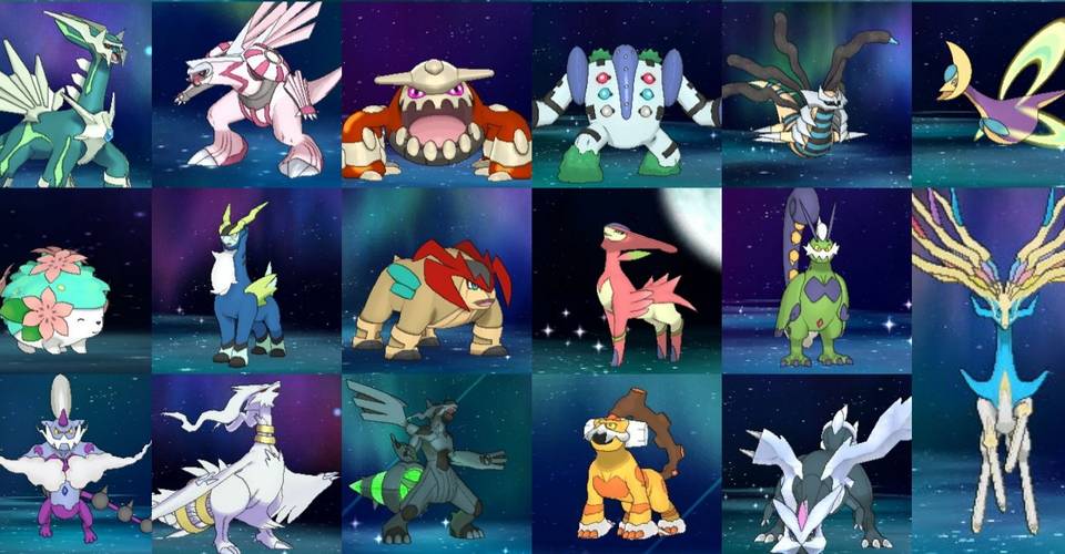 Pokemon Every Shiny Legendary Form Change Ranked Thegamer Pokemon Every Shiny Legendary Form Change Ranked Thegamer