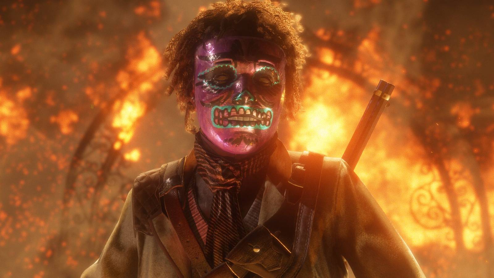 Red Dead Online Celebrates Halloween With Its Terrifying Slaughter Mask
