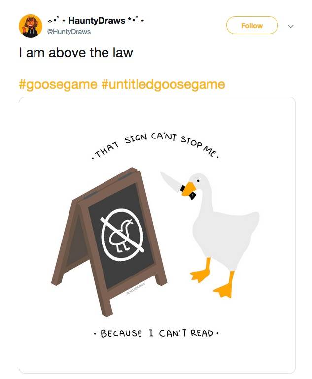 Untitled Goose Game’s Goose Needs To Be In Smash Ultimate