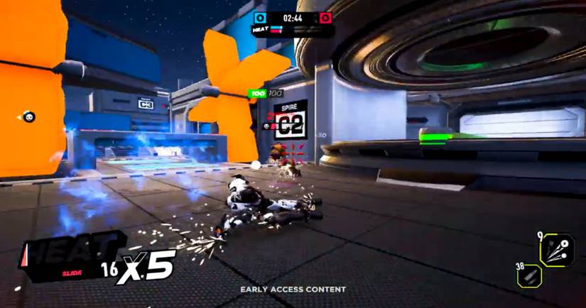 Overstep Early Access Preview - Tony Hawk, Robotic Arena Action!