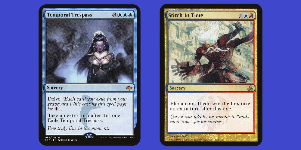 blue extra turn cards mtg Four Knights Magic The Gathering TCG Holo Foil Pack with 30 Cards main image 0