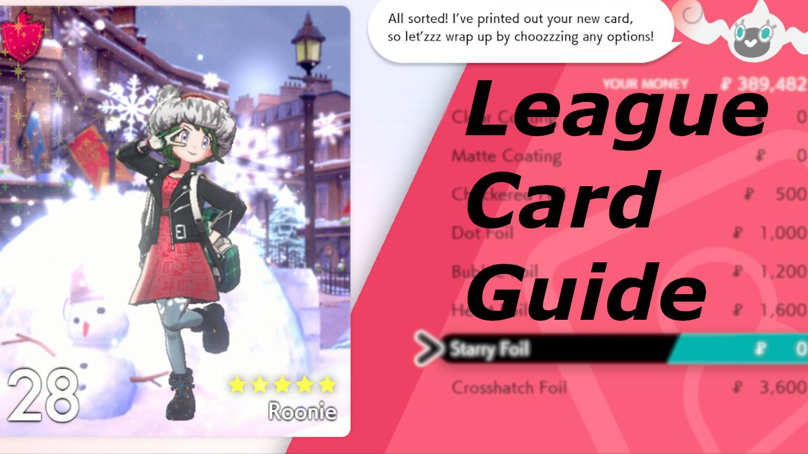 Pokmon Sword & Shield: What Are League Cards And What Do They Do?