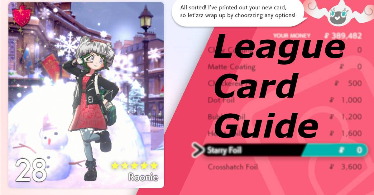 Pokmon Sword & Shield: What Are League Cards And What Do They Do? Pokmon Sword & Shield: What Are League Cards And What Do They Do?