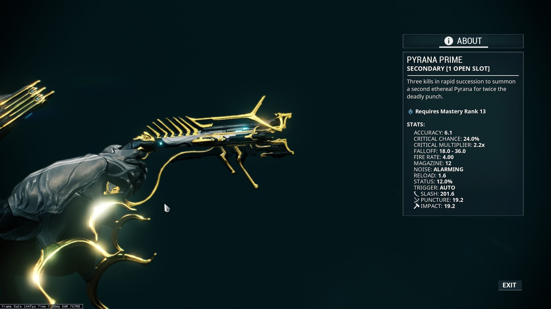 Warframe weapon rank фото 13