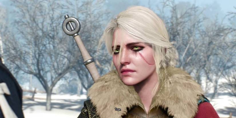 Witcher 3 Ciri in snow