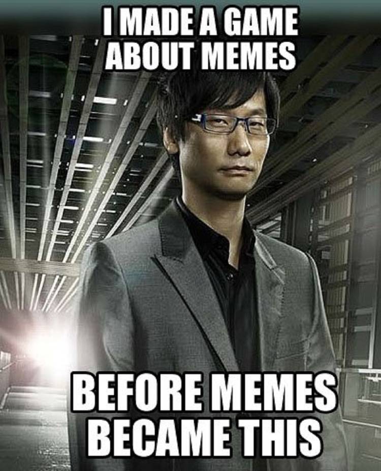 10 Hilarious Hideo Kojima Memes Only Metal Gear Death Stranding Fans 10 Hilarious Hideo Kojima Memes Only Metal Gear Death Stranding Fans