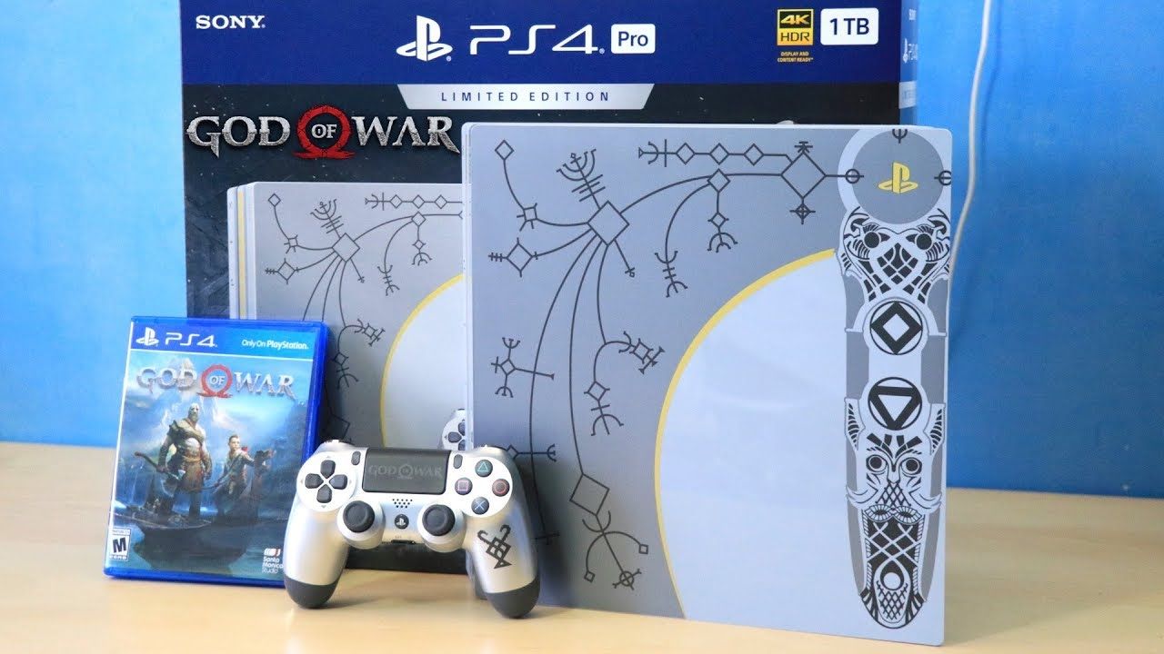god of war ps4 edition console