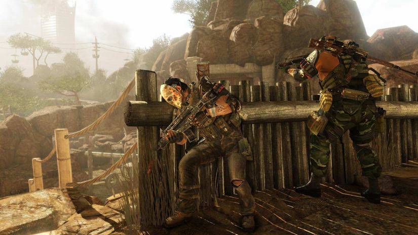 Salem and Rios are in hiding in Army of Two: The 40th Day.