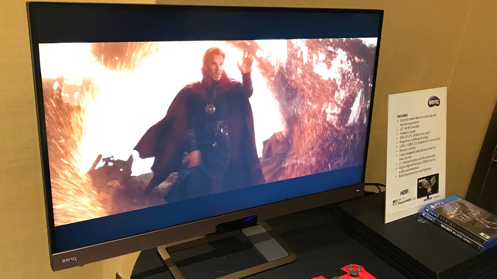 Preview: BenQ EW3280U Entertainment Monitor With HDRi Tech
