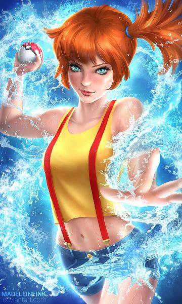 Pokémon: 10 Amazing Pieces of Misty Fan Art
