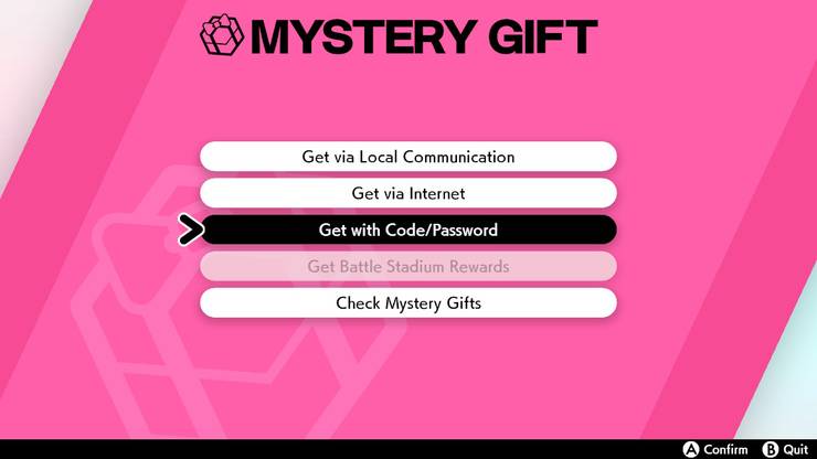 Pokemon Sword Shield Still Have A Bunch Of Active Mystery Gift Codes