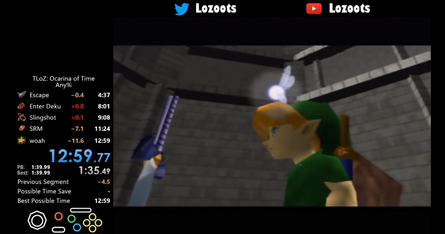ocarina of time 60 fps