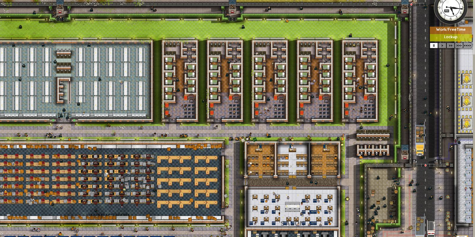prison architect layout large cell