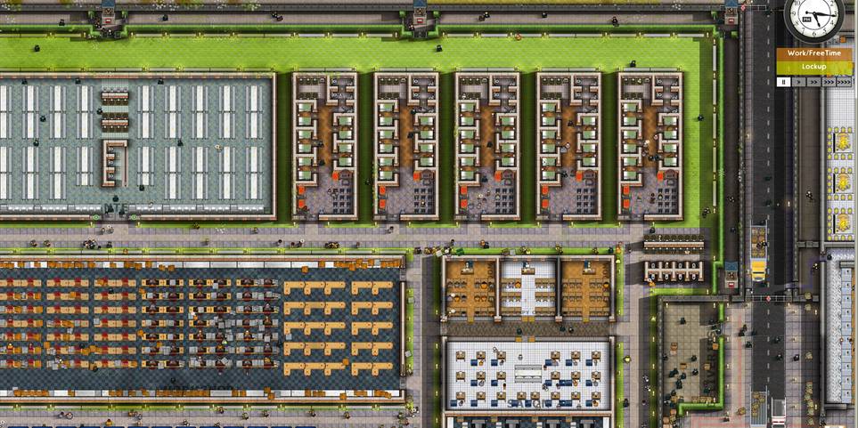 Prison architect комната для свиданий