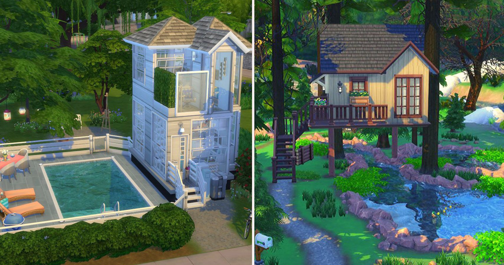 Family Homes ($75,000+) for Sims 3 at My Sim Realty, image size:1710x900