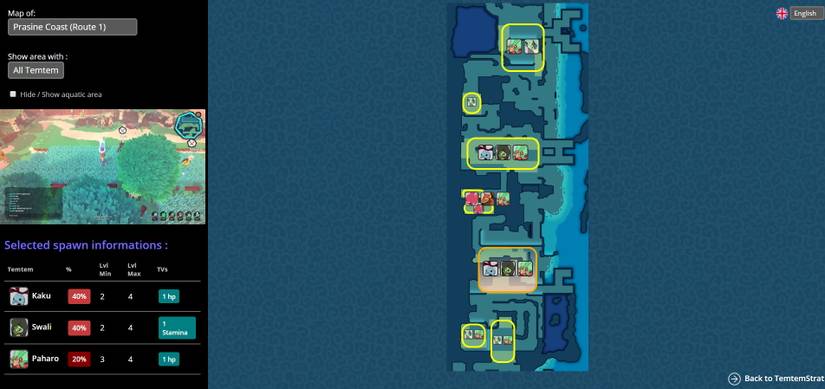 These Fan-Made Maps Show Where To Find All Available Temtem
