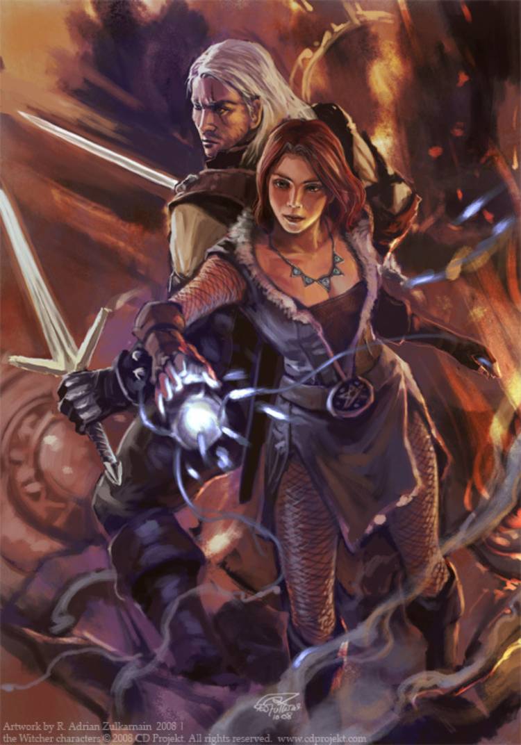 The Witcher 10 Awesome Pieces Of Triss Fan Art The Witcher 10 Awesome Pieces Of Triss Fan Art