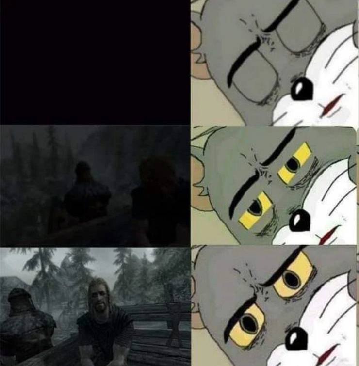Skyrim 10 Most Hilarious You Re Finally Awake Memes Thegamer