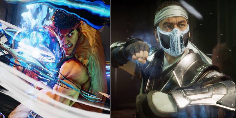 Sub Zero Vs Ryu 10 Street Fighter Vs Mortal Kombat Fights We'd Love To See