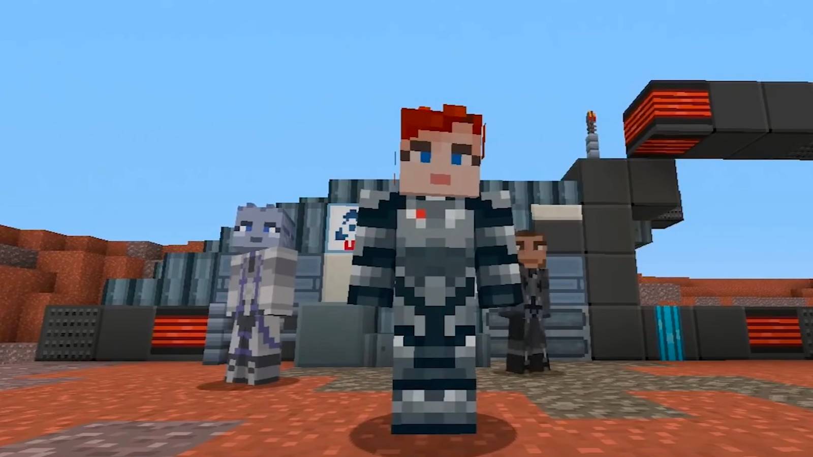Minecraft Mass Effect Mash-Up Lets Players Explore As Commander Shepard ...
