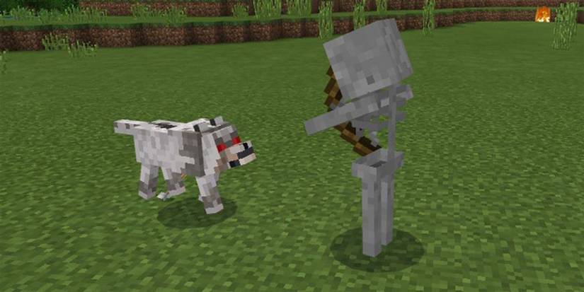 Wolves Minecraft Side Minecraft: 10 Things You Didn't Know About Wolves