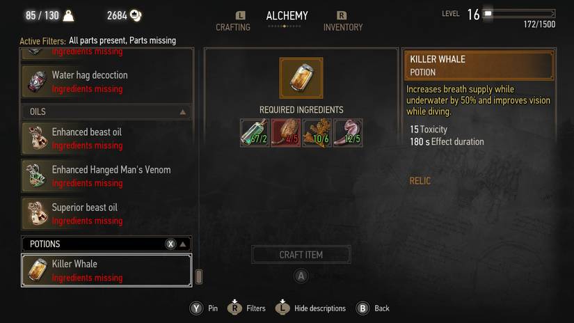 The Witcher 3: A Complete Guide To Alchemy