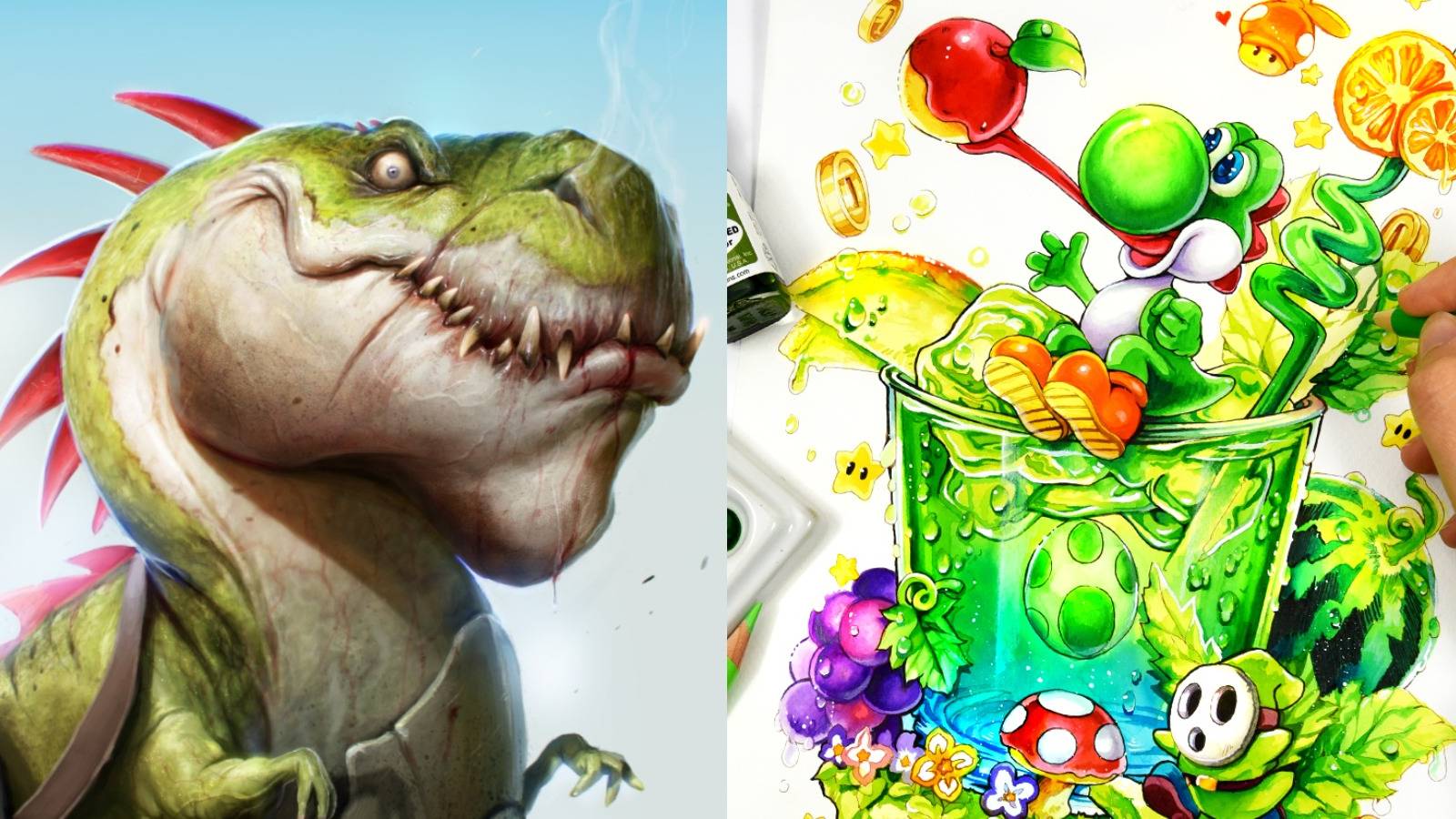 10 Amazing Yoshi Fan Art Creations