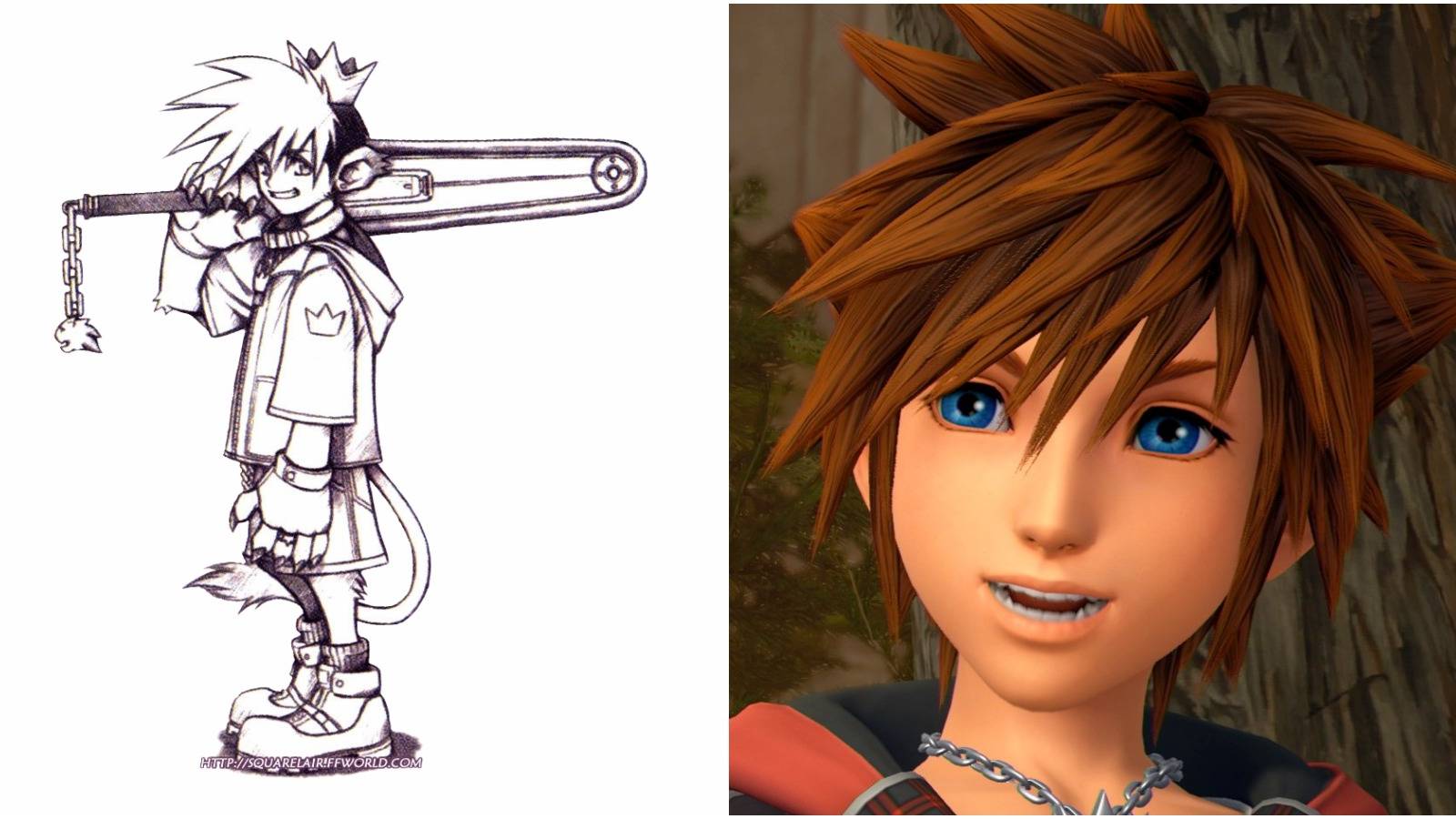 10 Magical Pieces Of Kingdom Hearts Concept Art We Love, image size:1600x900