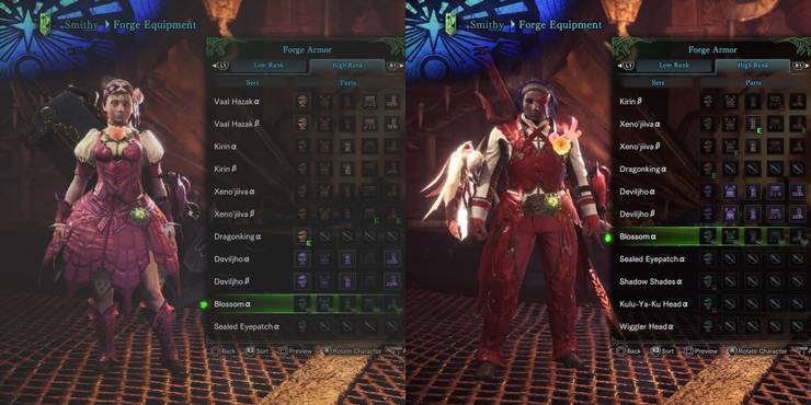 Monster Hunter World Most Visually Pleasing Armor Sets Ranked