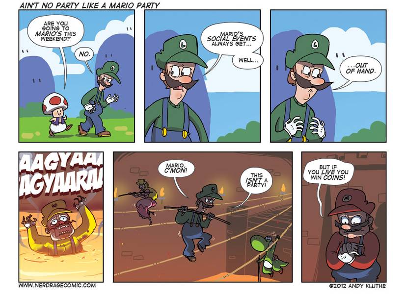 Here We Go!: 10 Super Mario Comics That Will Have You Rolling On The Floor