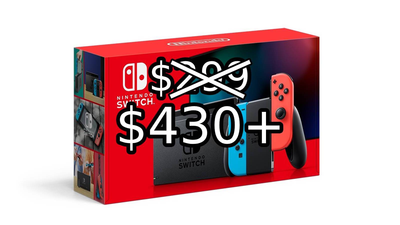 Nintendo Switch Facing Stock Shortages, And Sellers Are Taking Advantage