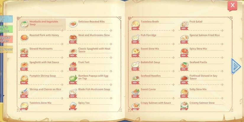 My Time At Portia: 10 Recipes Everyone Should Know (& How To Make Them)