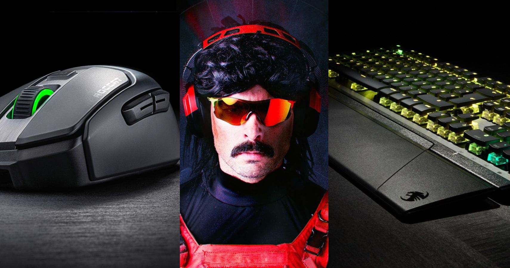 Roccat Vulcan 1 Aimo Keyboard Kain 0 Aimo Wireless Mouse Review Game Like Dr Disrespect