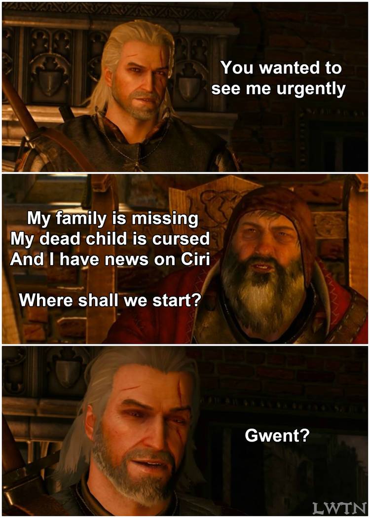 The Witcher 10 Gwent Memes That Have Us Howling With Laughter the-witcher-10-gwent-memes-that-have-us-howling-with-laughter