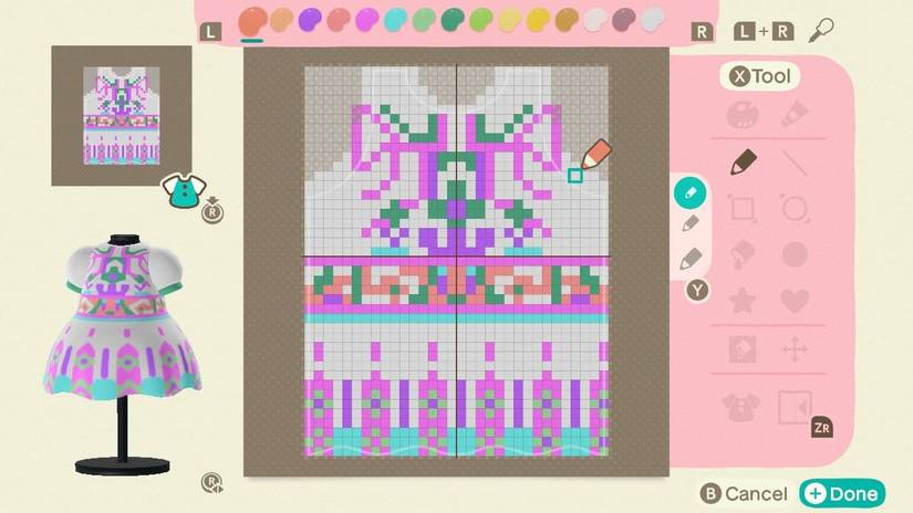 animal crossing dress designs new horizons pixels How do I make plaid designs that don't look like dots? : r/AnimalCrossing