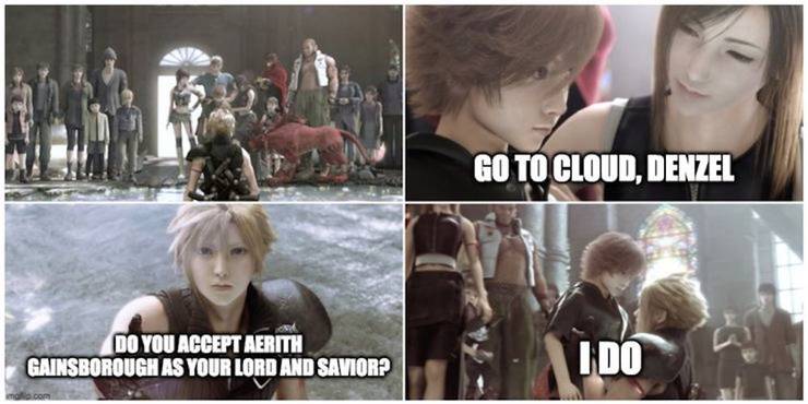 Final Fantasy 7 Remake Ps4 10 Hilarious Cloud Strife Memes That