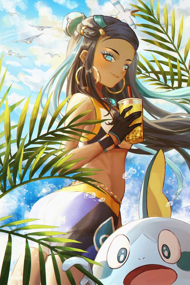 Pokémon: 10 Nessa Fan Art Pictures That Prove She's The Best Water-Type ...
