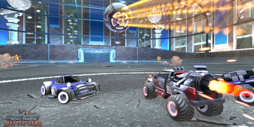 Supersonic acrobatic rocket-powered combat vehicle PS3