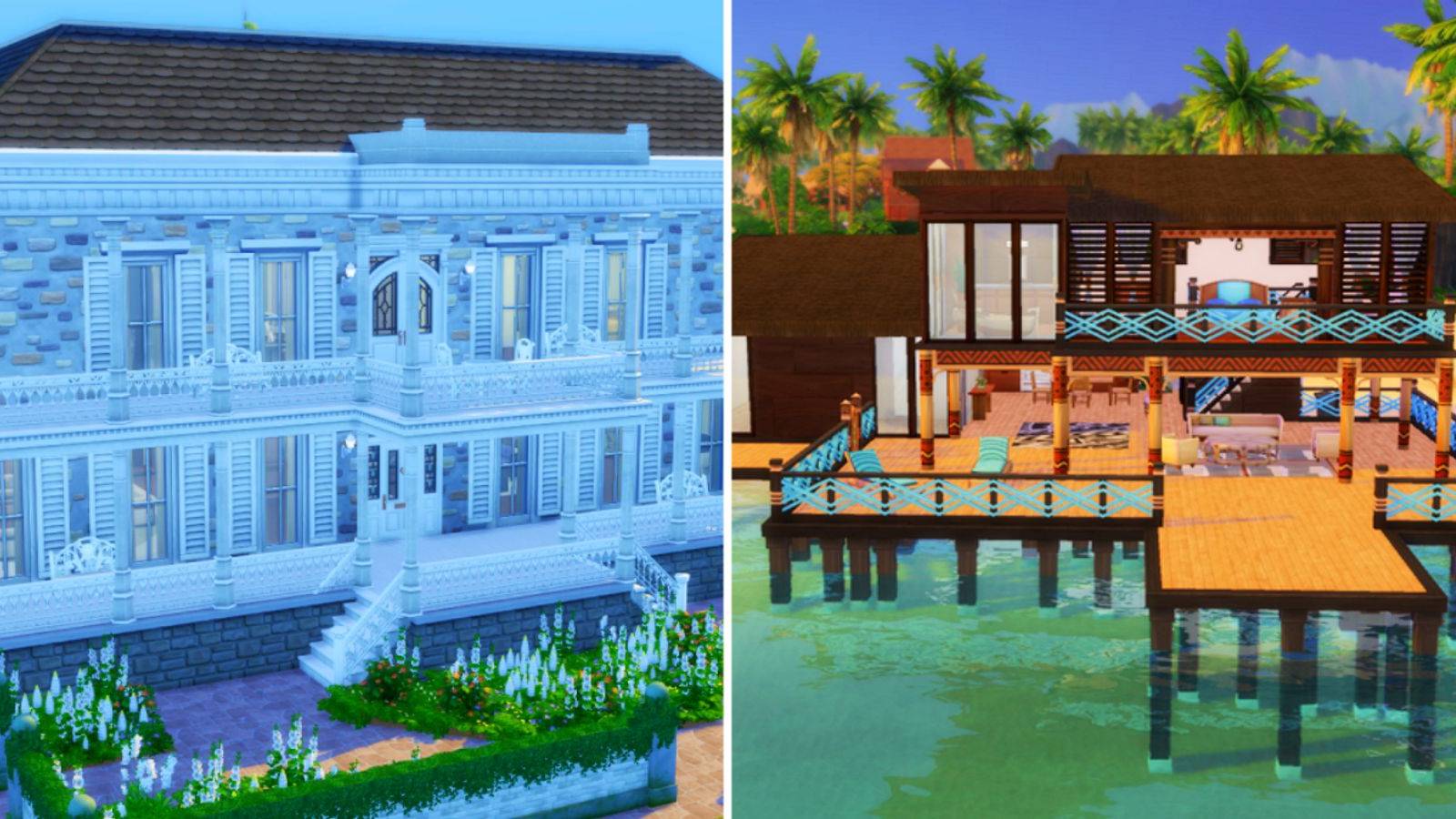 The Sims 4: The Best Pre-Made Builds, image size:1600x900